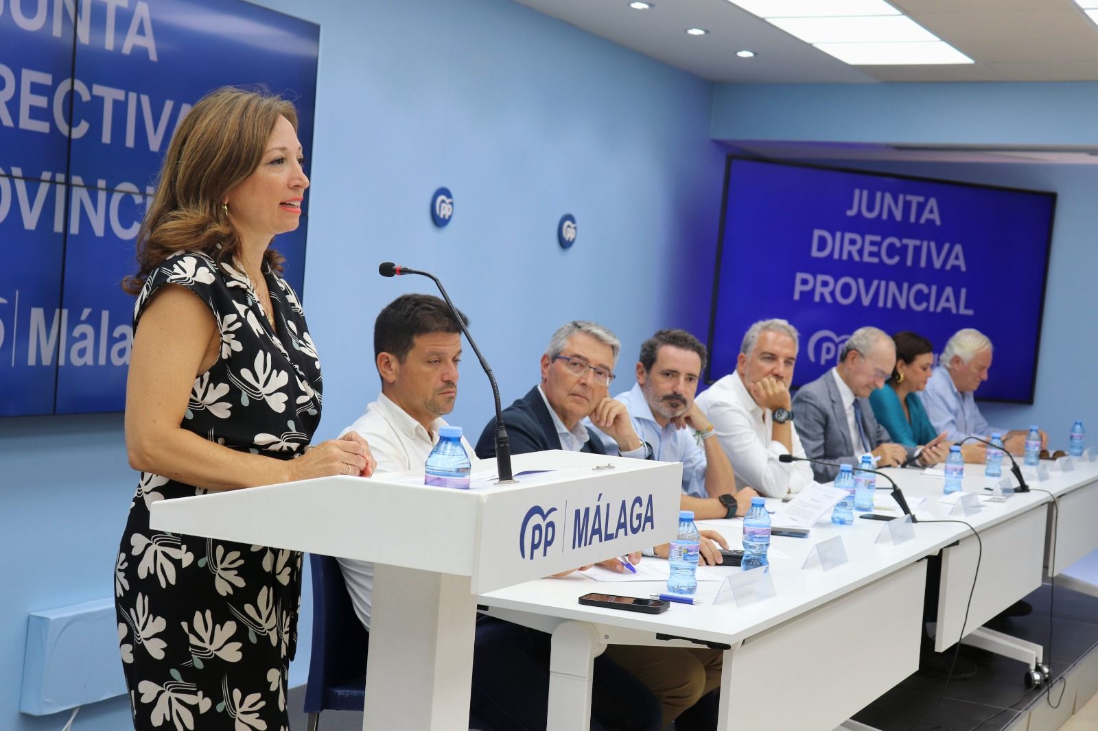 Patricia Navarro, durante su intervención este sábado.