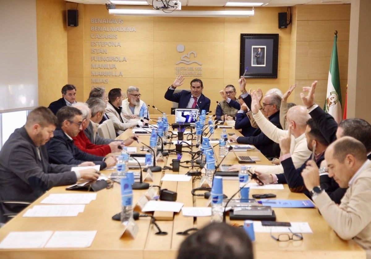Asamblea de la Mancomunidad e Municipios de la Costa del Sol Occidental.