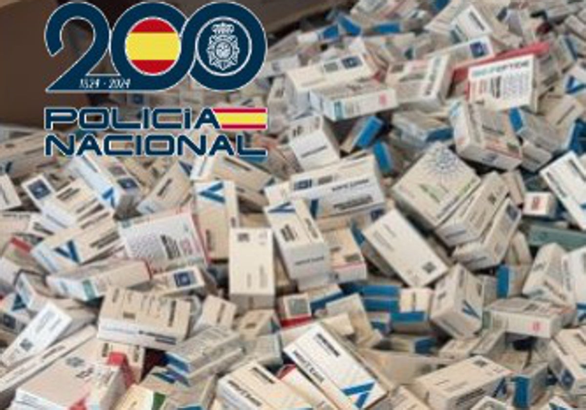 Golpe al tráfico de anabolizantes en la Costa del Sol: dos detenidos y 78.000 envases incautados