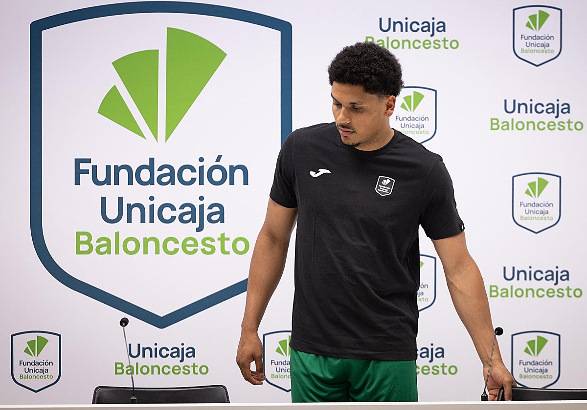 Xavier Castañeda, antes de su presentación.