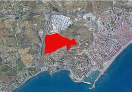 Ubicación de los suelos, en la zona oeste de Estepona.