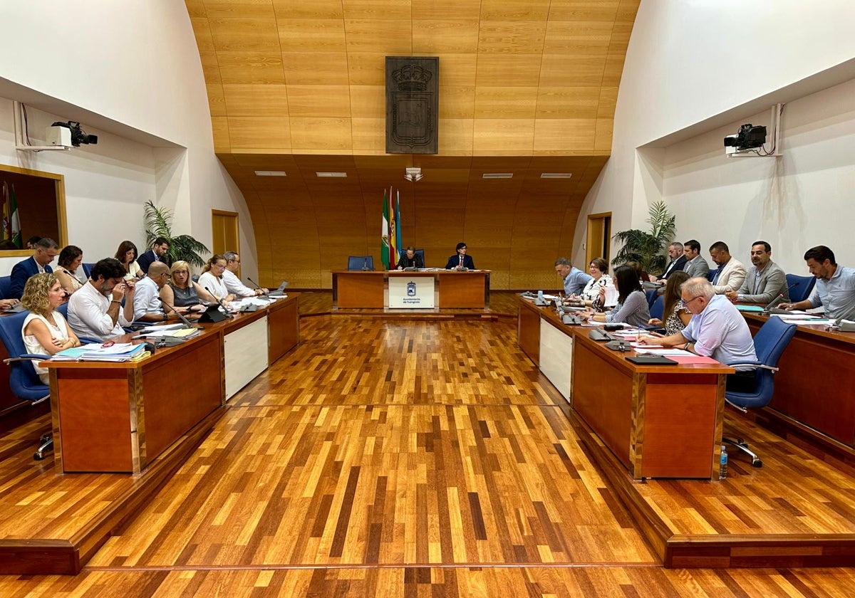 Imagen de la sesión plenaria celebrada este miércoles.