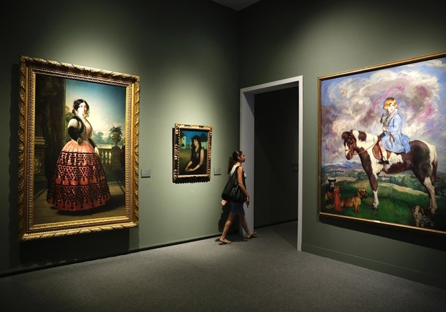 Sala dedicada a la duquesa Cayetana de Alba.