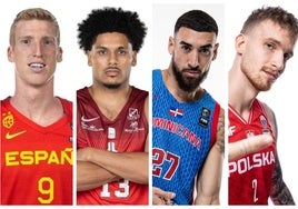 Así es el intenso calendario de los internacionales del Unicaja