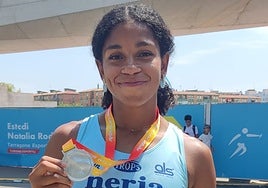 La malagueña Naomey Ezenwa, subcampeona de España absoluta en disco