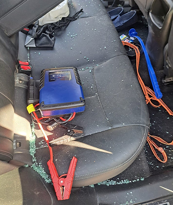 Imagen secundaria 2 - Un accidente de tráfico en Mijas permite capturar a un británico con armas