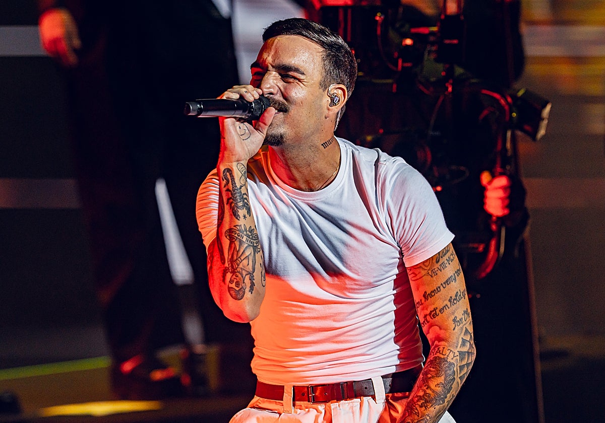 Rels B, durante su concierto en Marbella.