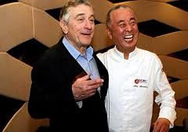 Robert de Niro y Nobu. SUR