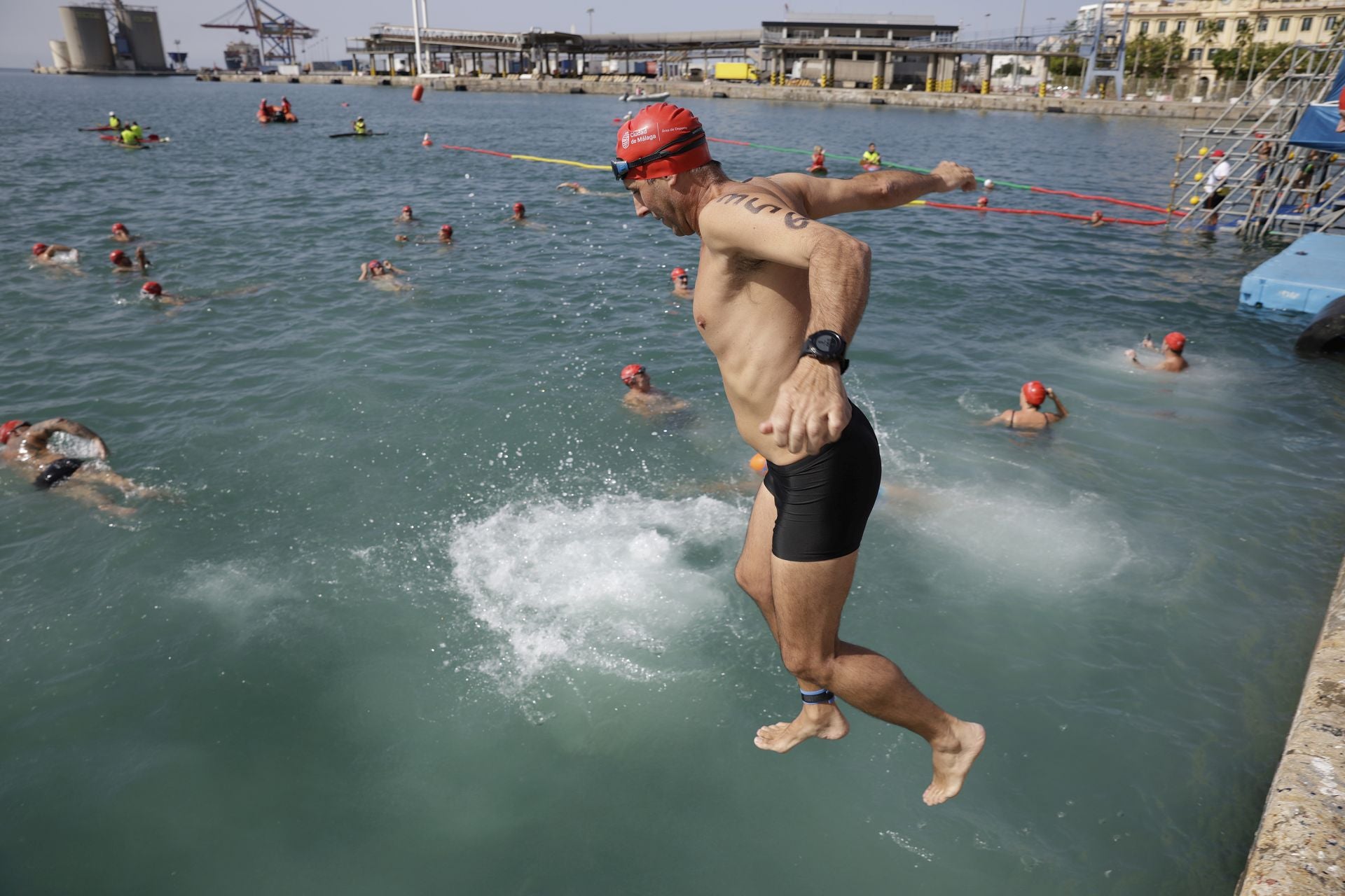 Travesía a nado del puerto, edición 65: más que un deporte, un estilo de vida