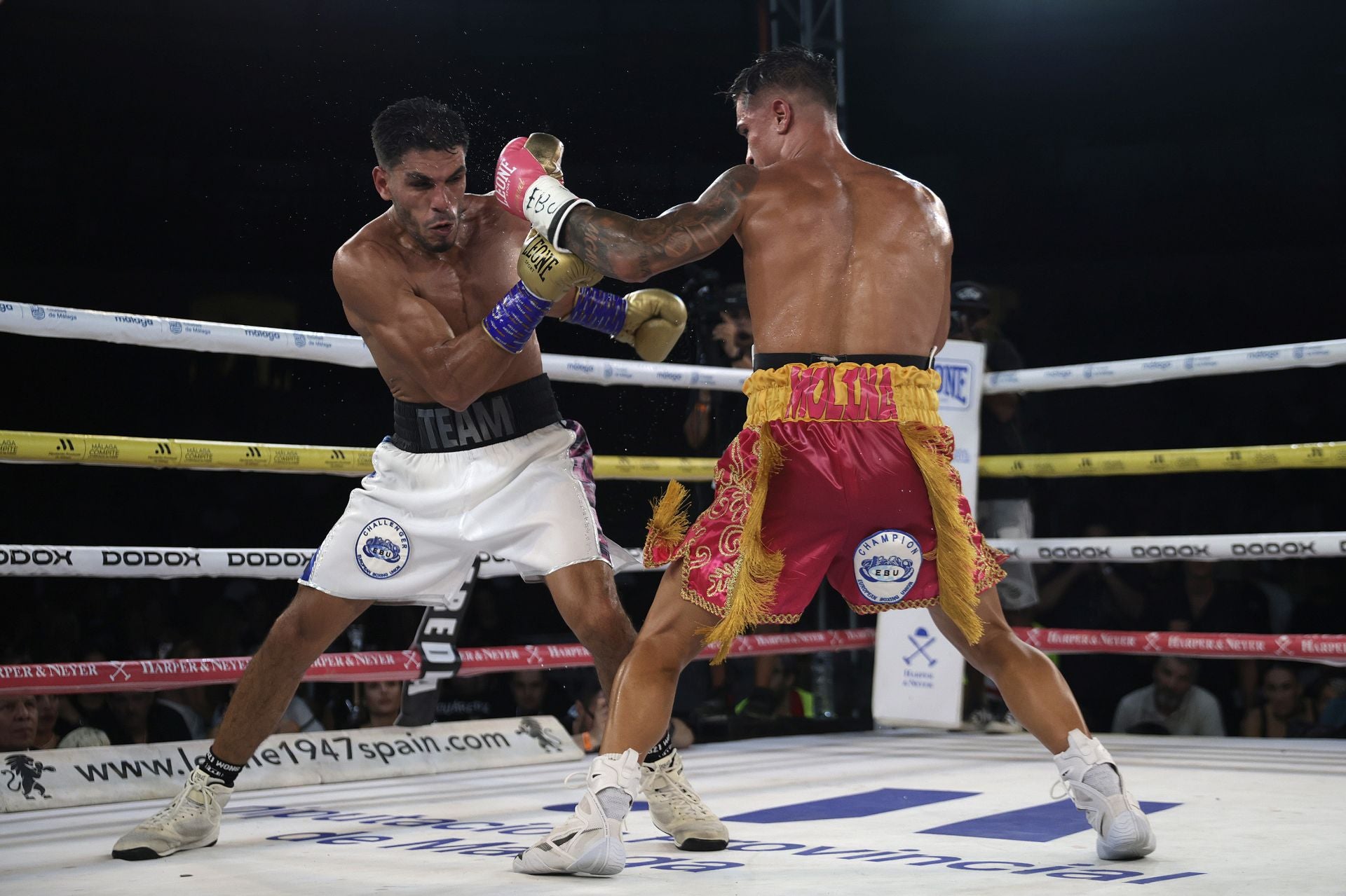 Samuel Molina retiene el título de Europa en el peso welter