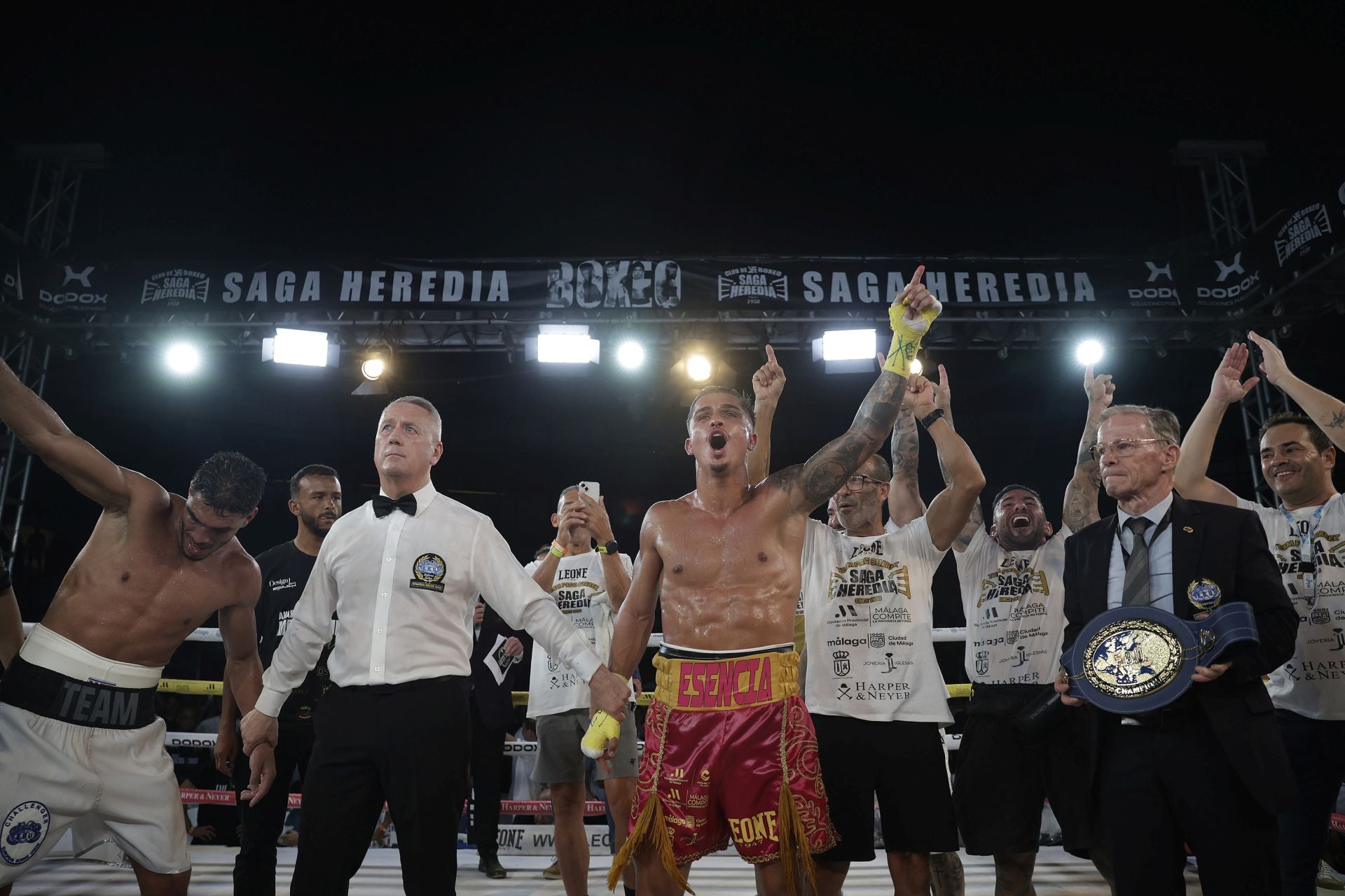 Samuel Molina retiene el título de Europa en el peso welter