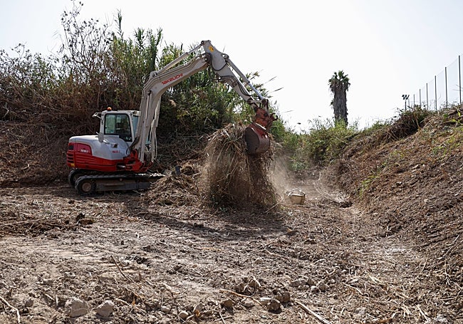 Trabajos en Churriana.