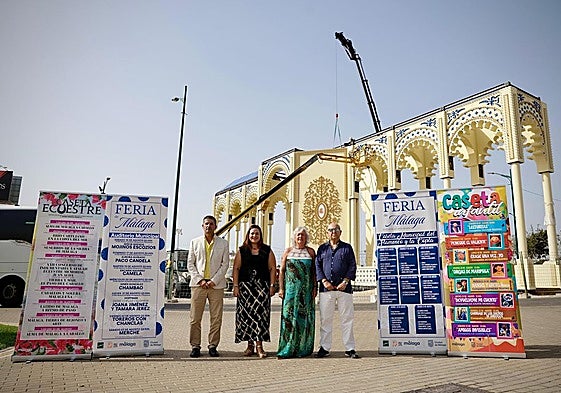Porras y Martín, este martes, en la presentación de las novedades del real.