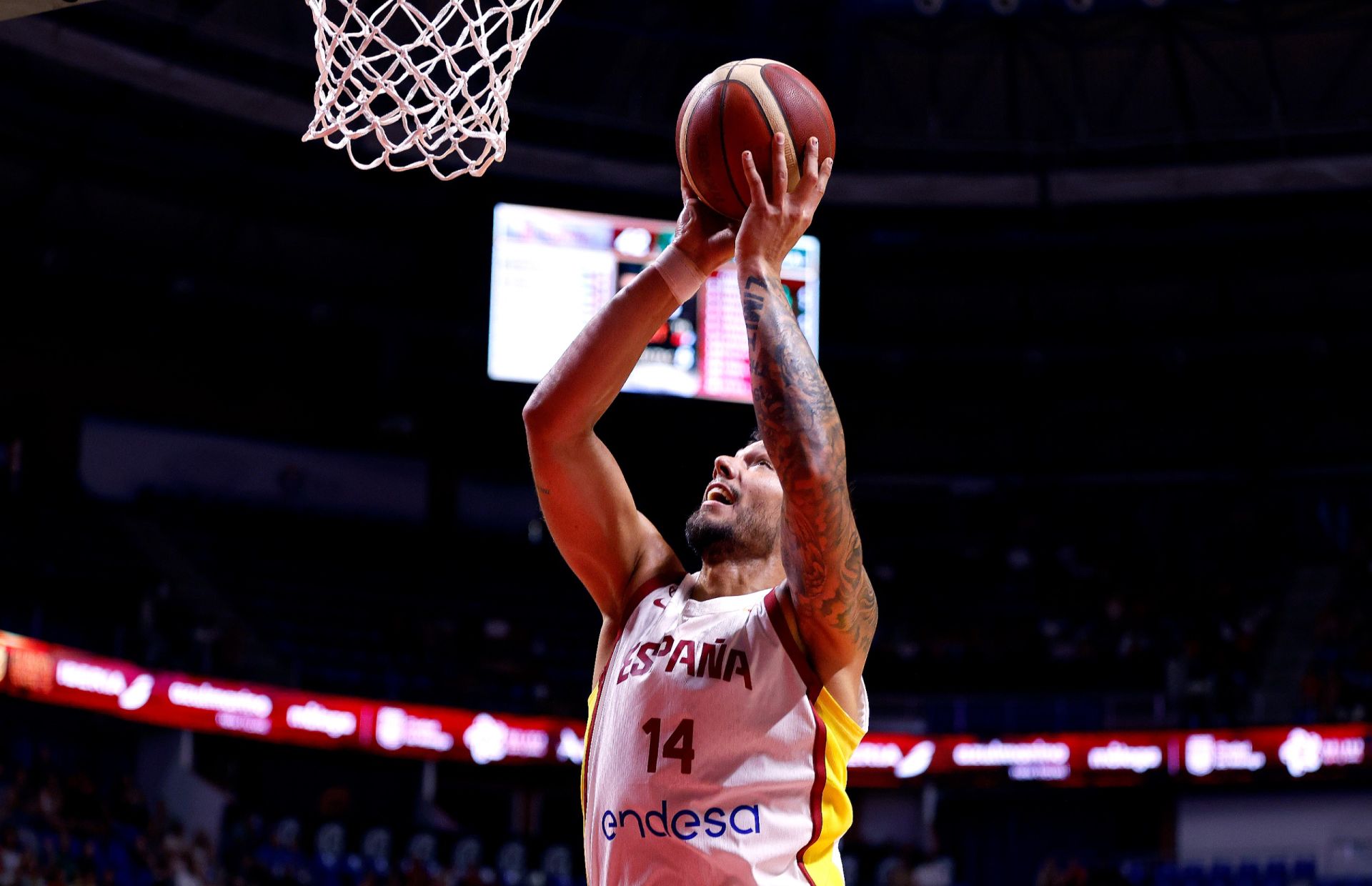 El España - Portugal en Málaga, en imágenes