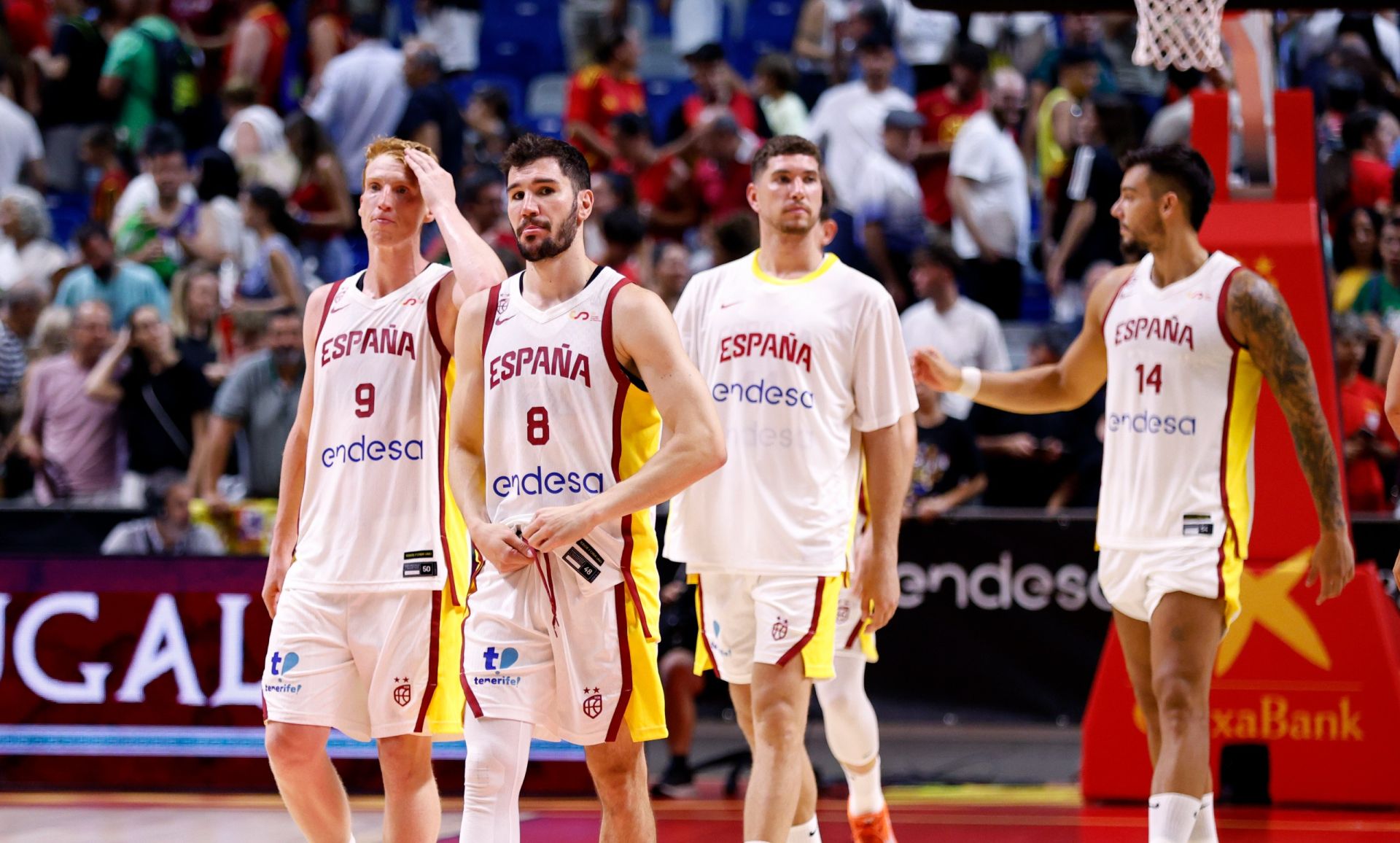 El España - Portugal en Málaga, en imágenes