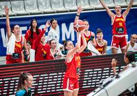 Carla Viegas, en la lucha por las medallas del Eurobasket sub-20