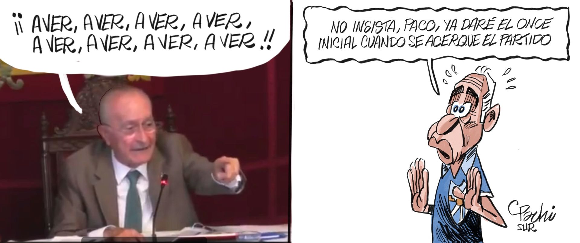 La actualidad deportiva de este mes de agosto, en las viñetas de Pachi