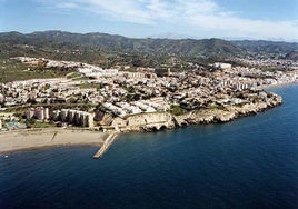 Vista de la playa de La Cala del Moral.