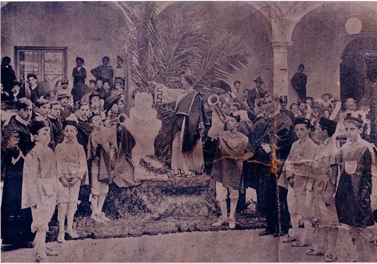 Homenaje a Cervantes en el Instituto.