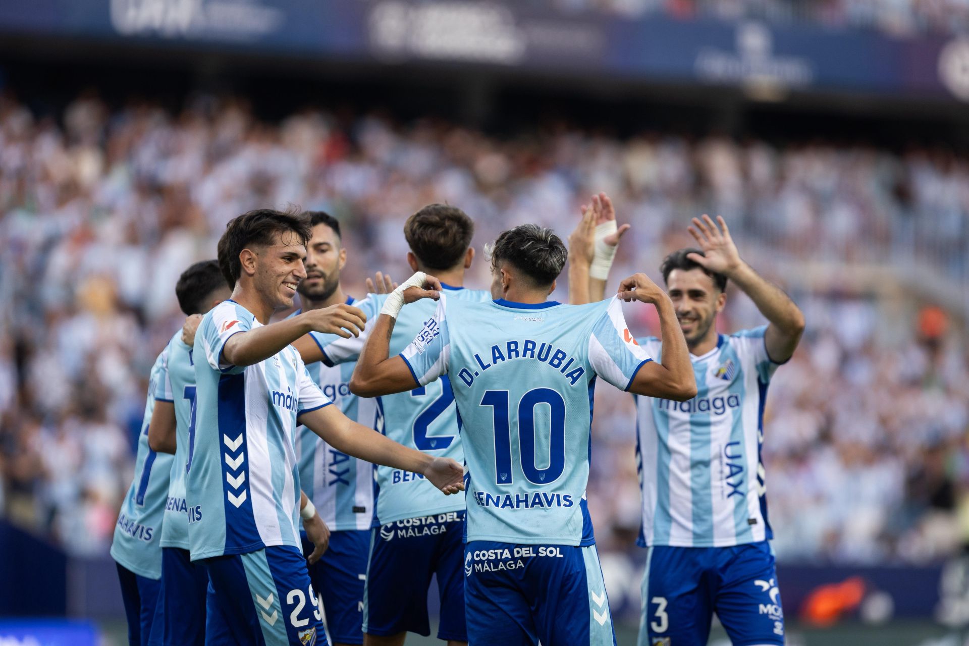 El Málaga- Betis del Trofeo Costa del Sol, en imágenes