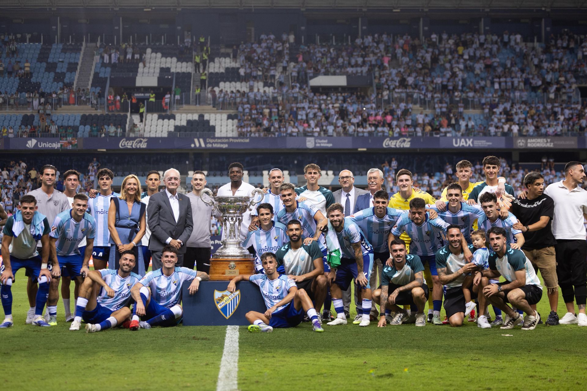 El Málaga- Betis del Trofeo Costa del Sol, en imágenes