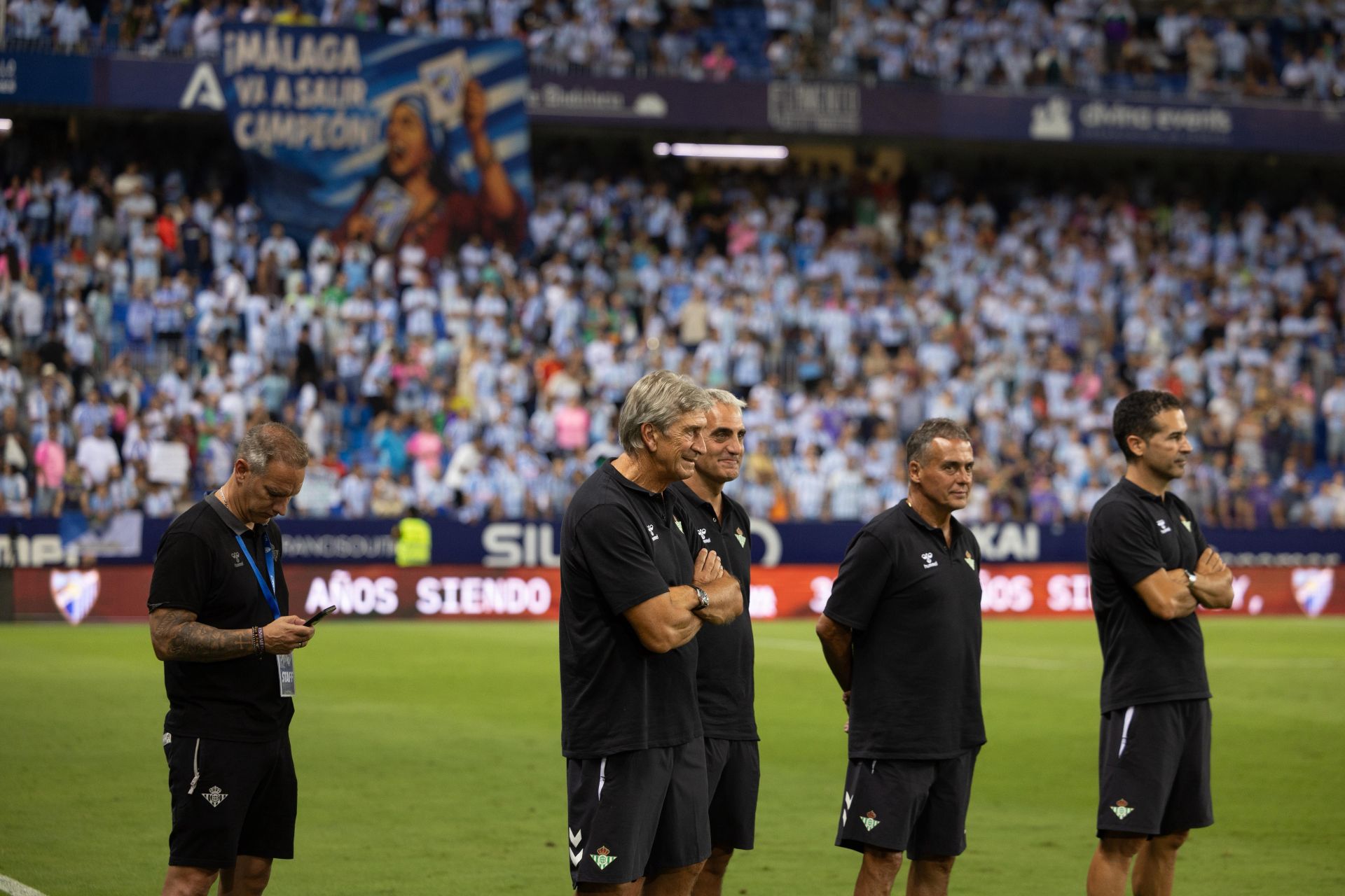 El Málaga- Betis del Trofeo Costa del Sol, en imágenes