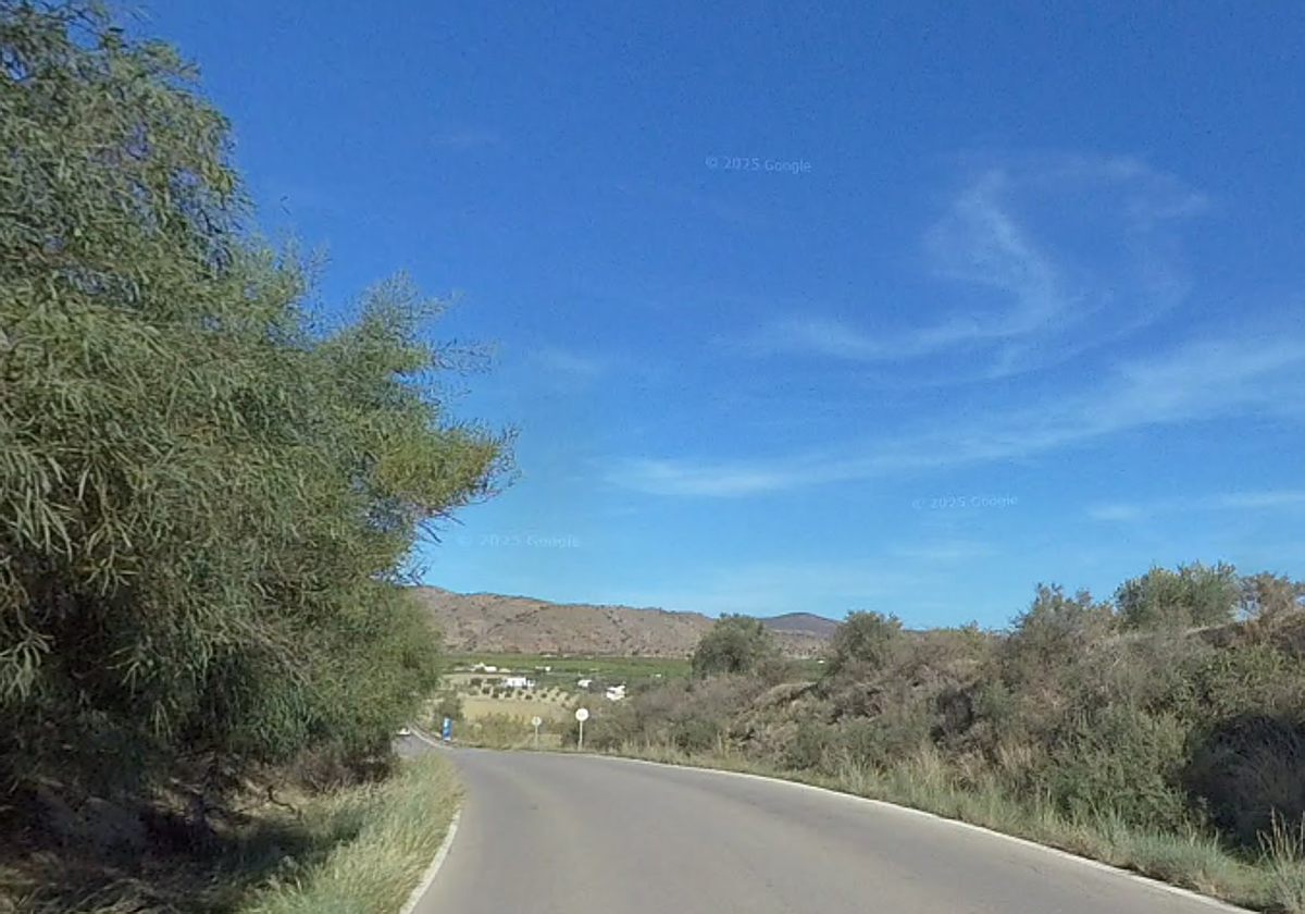 Imagen de la carretera MA-3300, donde han ocurrido los hechos.