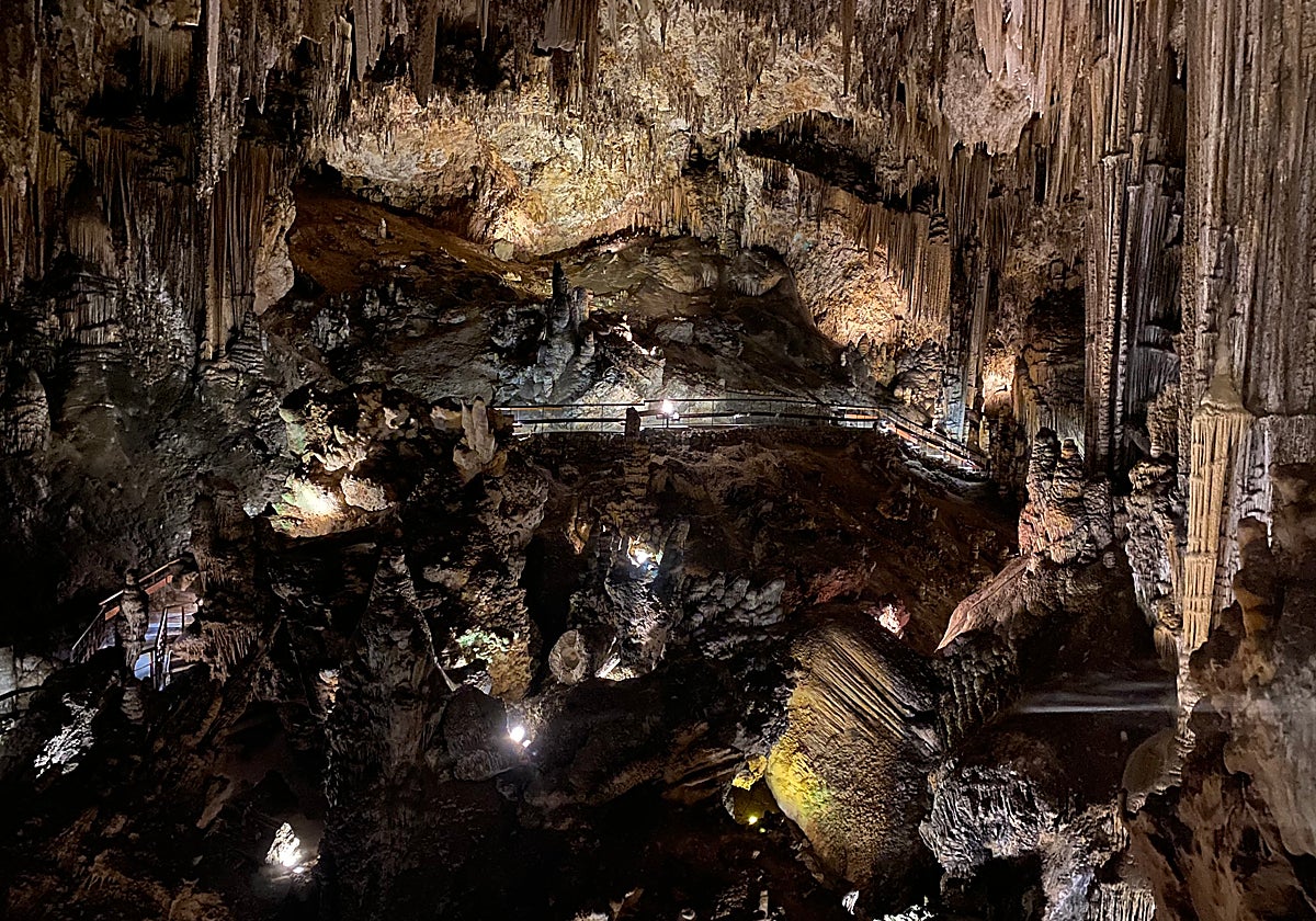 Imagen de la Cueva de Nerja.