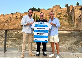 José Rodríguez, Manu Heredia y Tete.