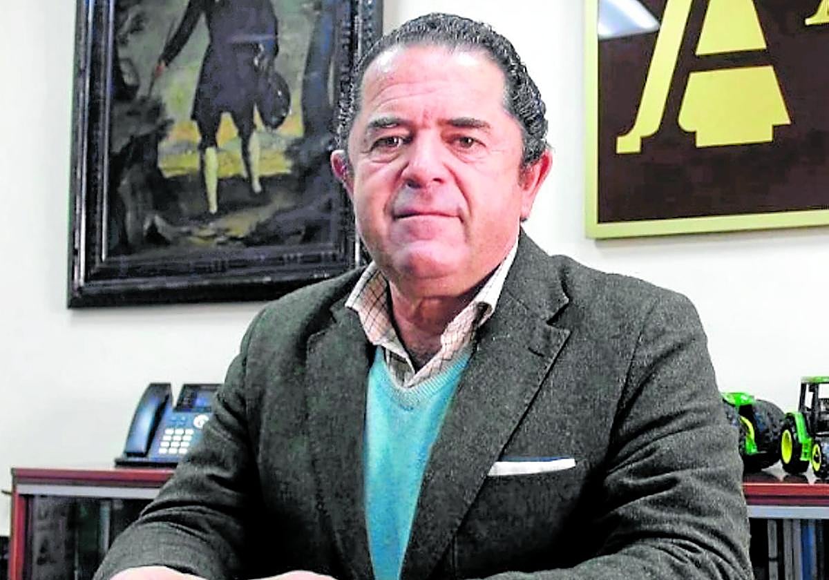 Baldomero Bellido nació en Antequera en 1964 y es el presidente de Asaja en Málaga desde 2014.