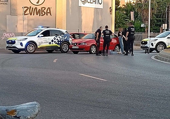 Los servicios de emergencias en el lugar del segundo accidente.