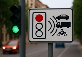 La nueva señal de la DGT que avisa de cámaras en semáforos y sanciona con 200 euros