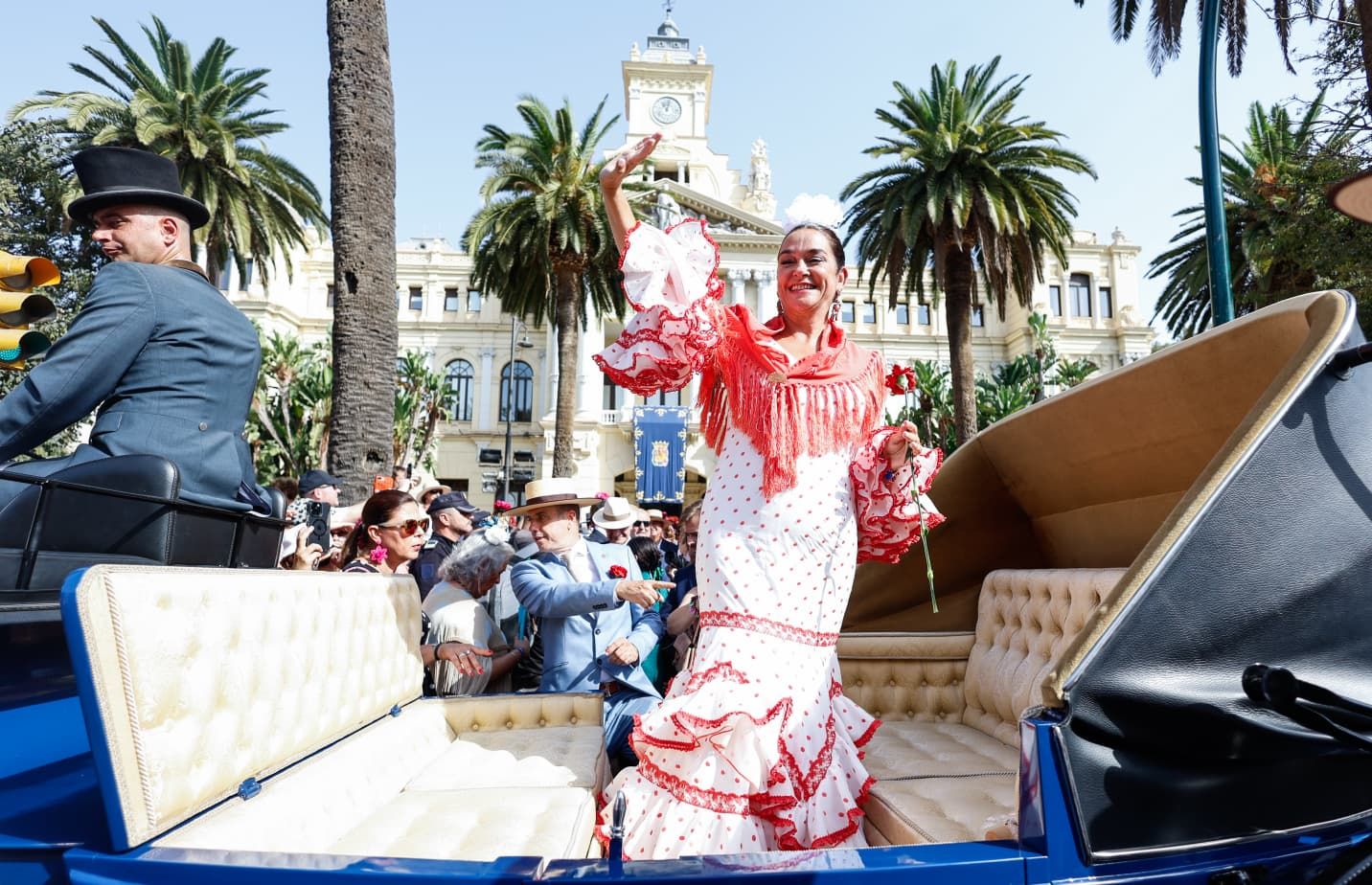 Las mejores fotos del sábado 16 en la Feria de Málaga