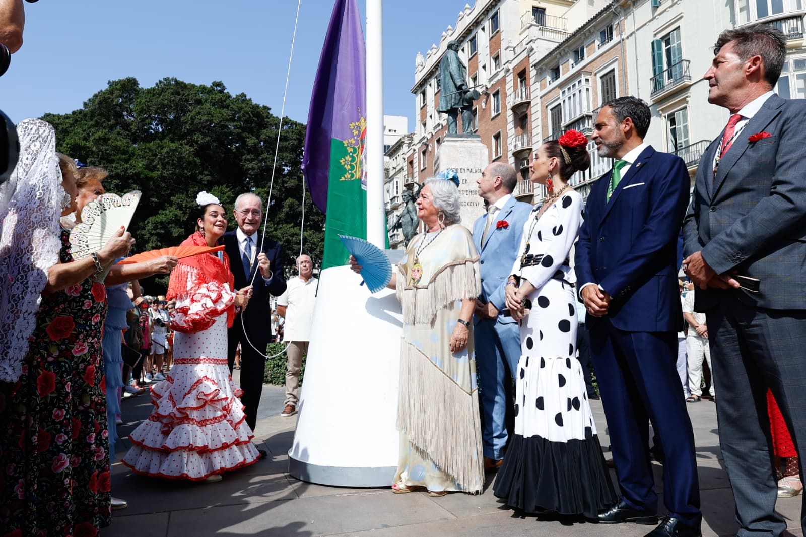 Las mejores fotos del sábado 16 en la Feria de Málaga