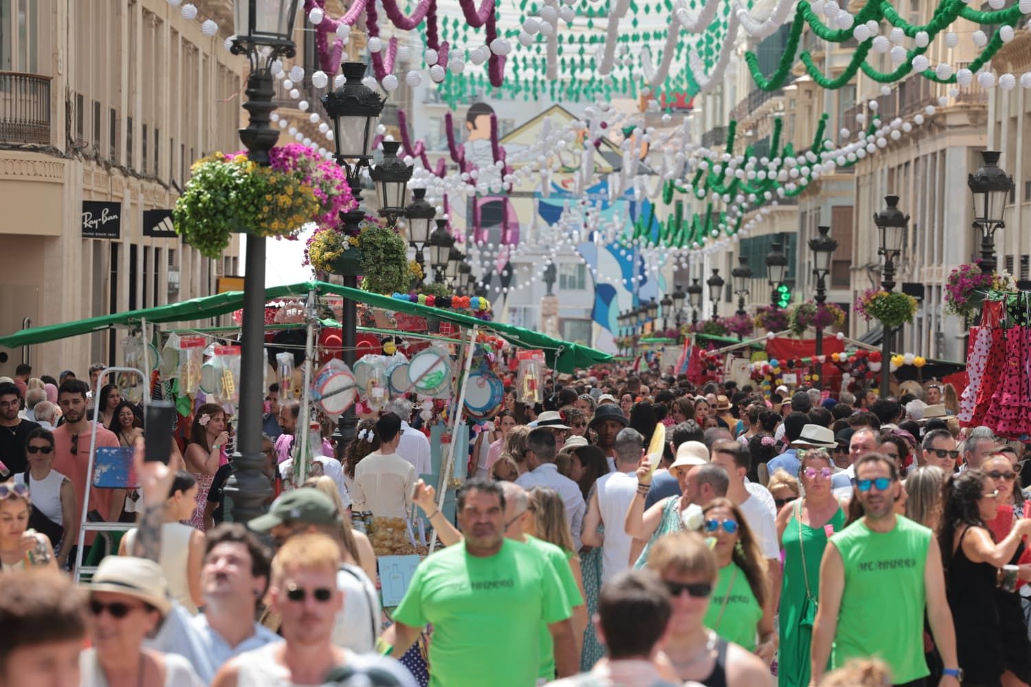Las mejores fotos del sábado 16 en la Feria de Málaga