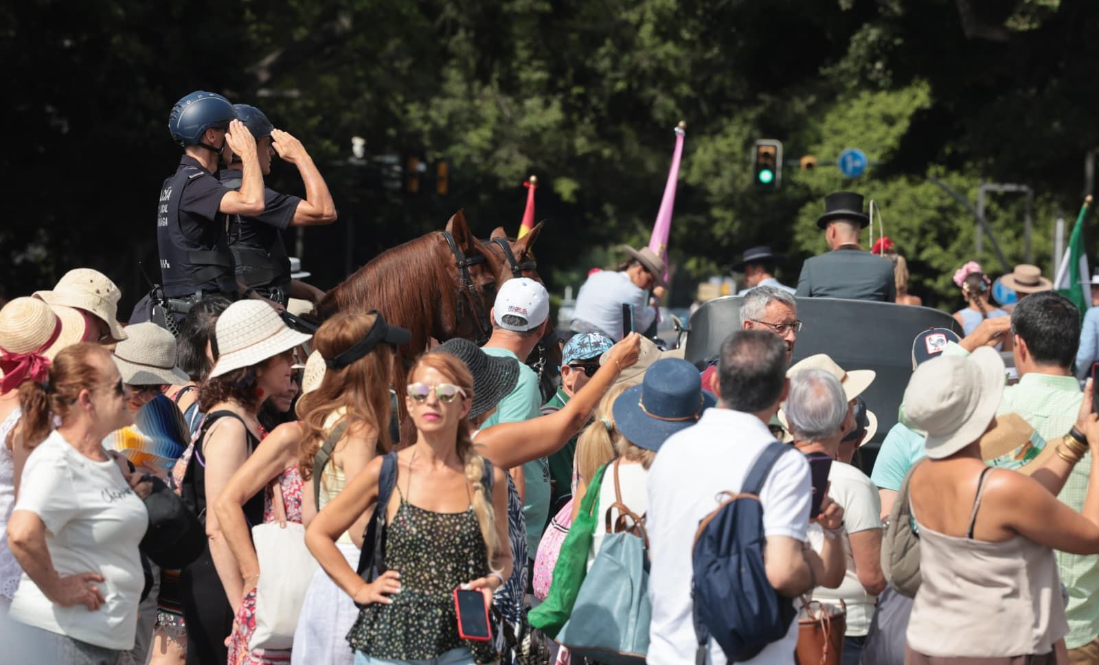 Las mejores fotos del sábado 16 en la Feria de Málaga