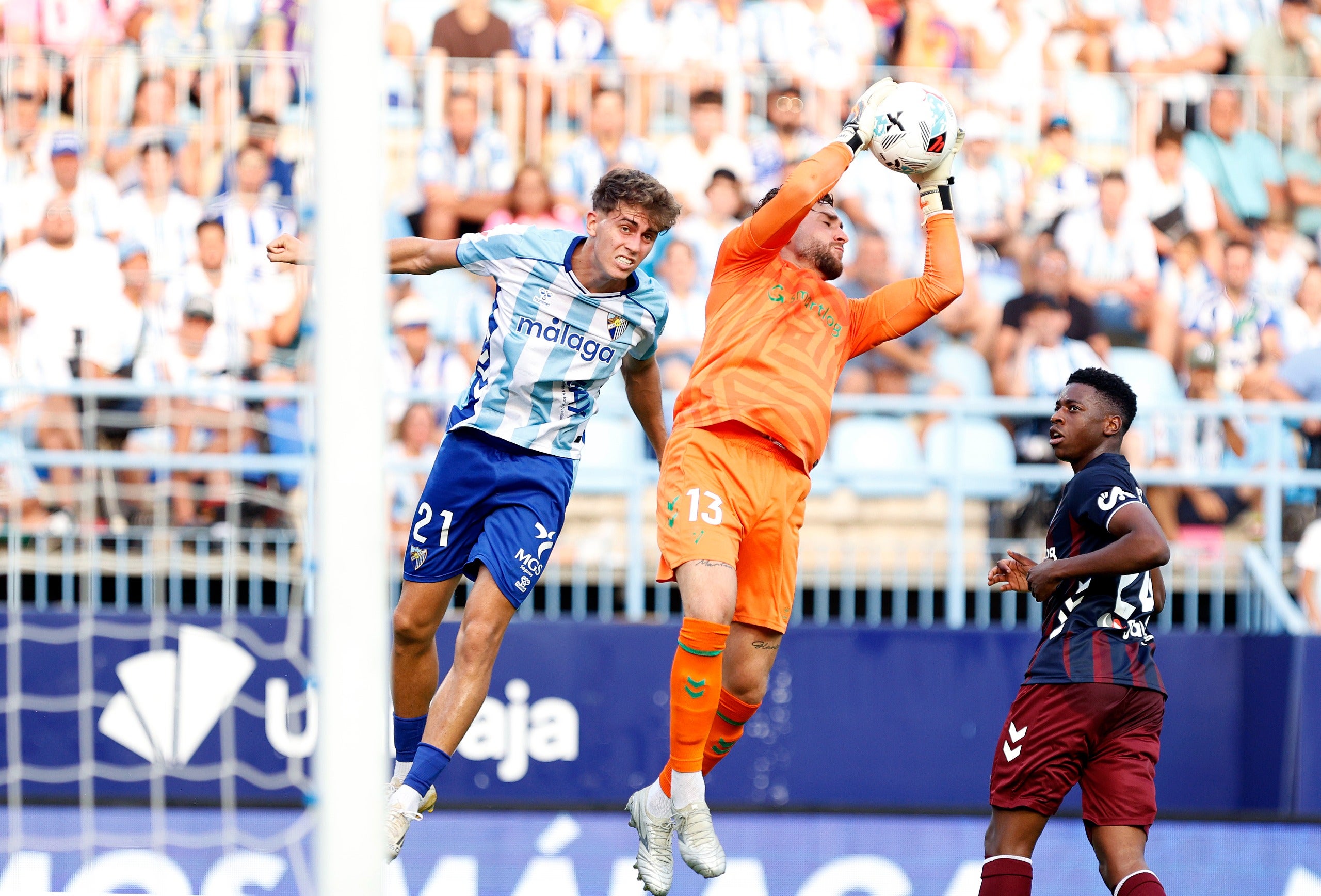 Las mejores imágenes del primer partido de la temporada: Málaga-Eibar