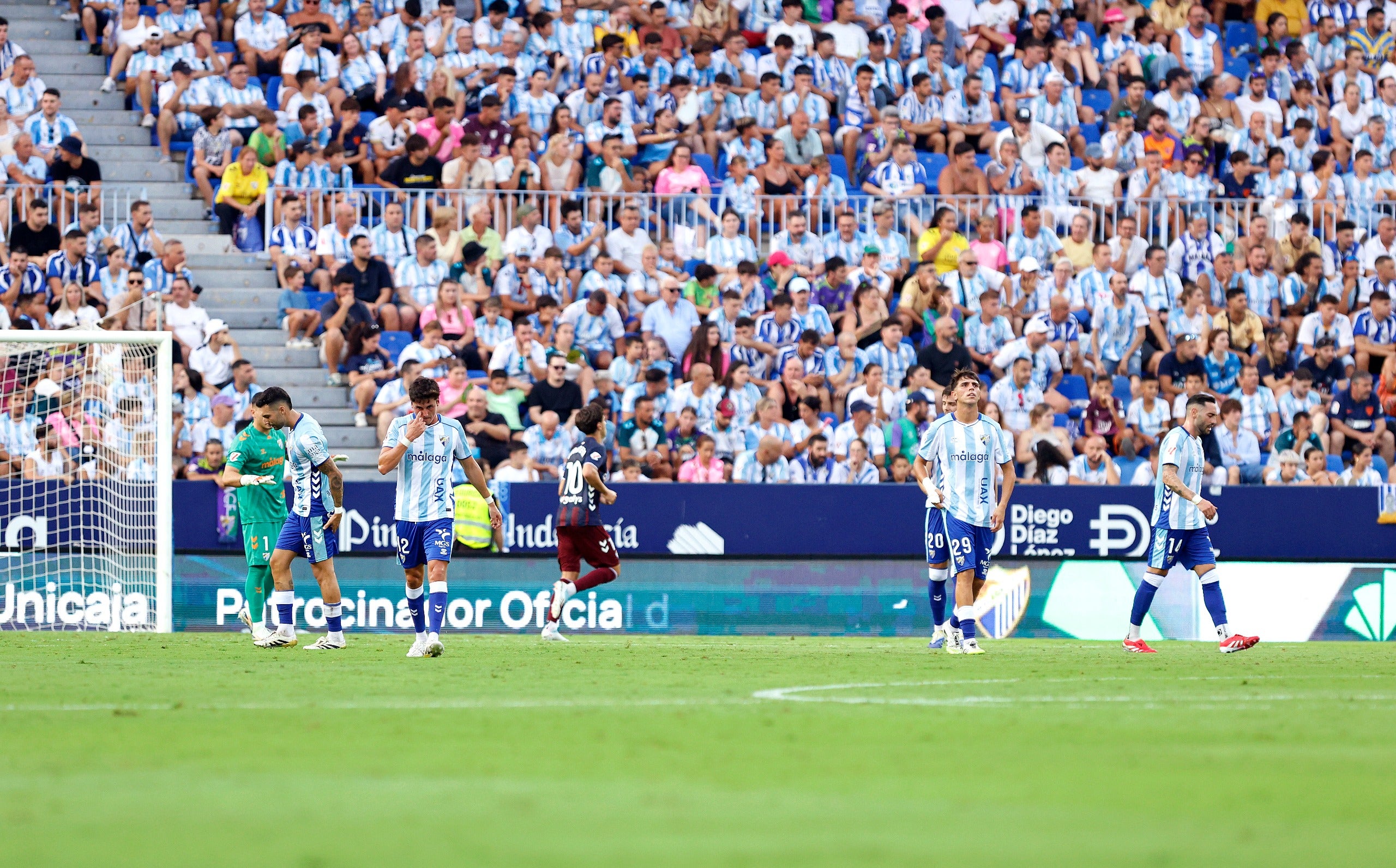 Las mejores imágenes del primer partido de la temporada: Málaga-Eibar