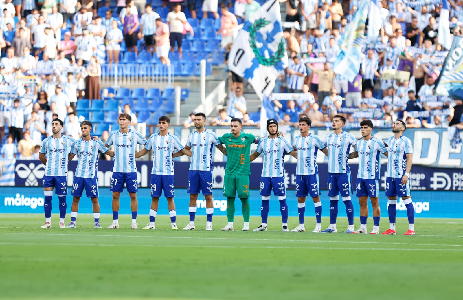 Las mejores imágenes del primer partido de la temporada: Málaga-Eibar