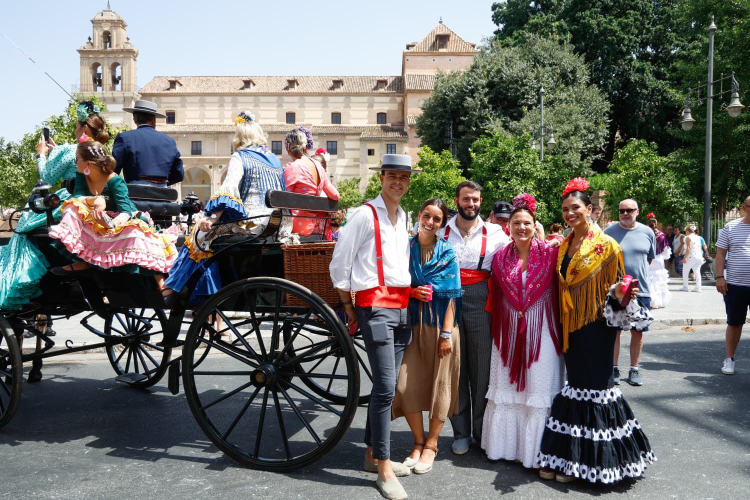 Las mejores fotos del sábado 16 en la Feria de Málaga