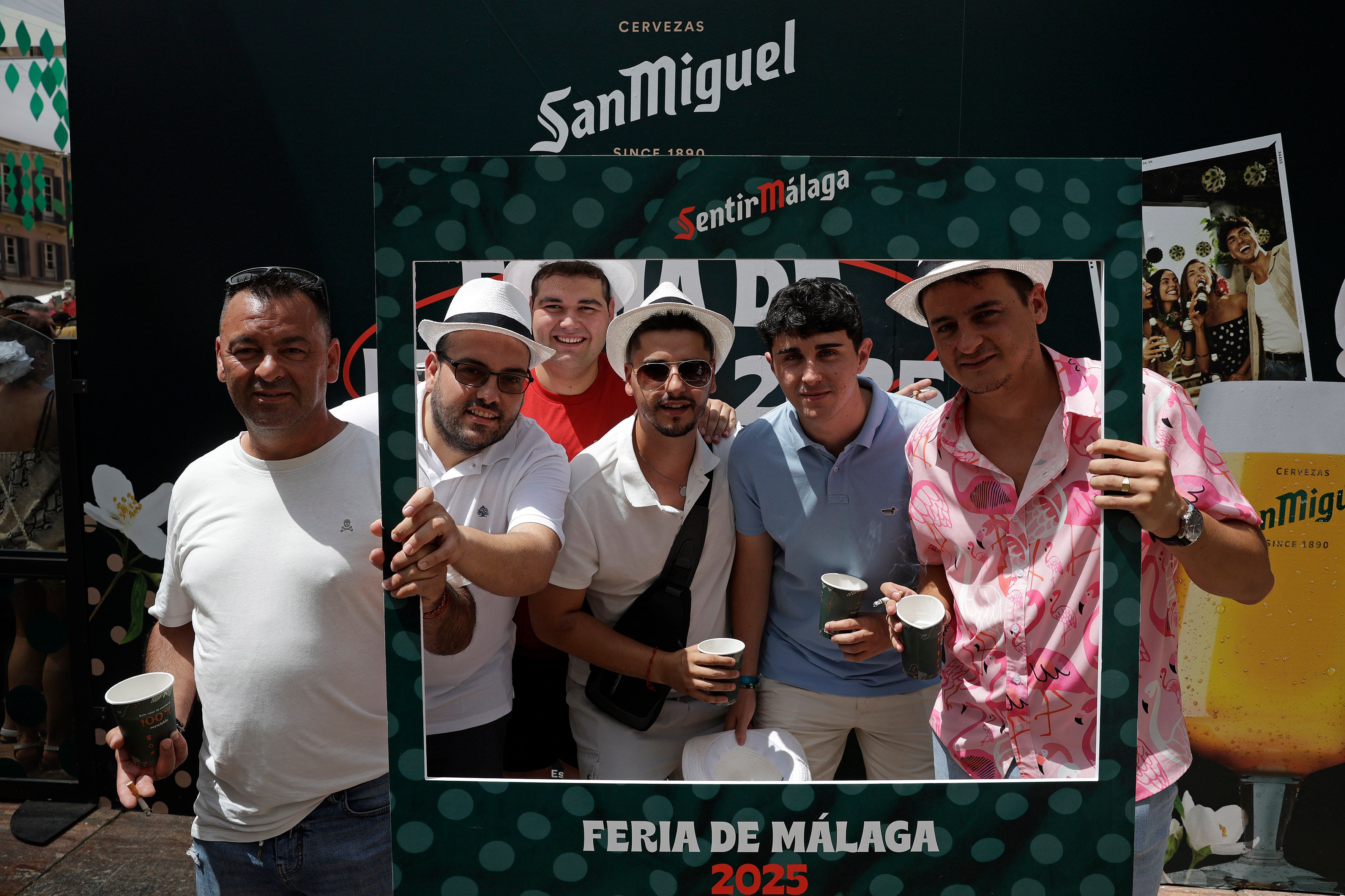 Arturo Villegas, David Gómez, Sergio Martínez, Alberto de la Cruz, José Campaña y Julián Guerrero.