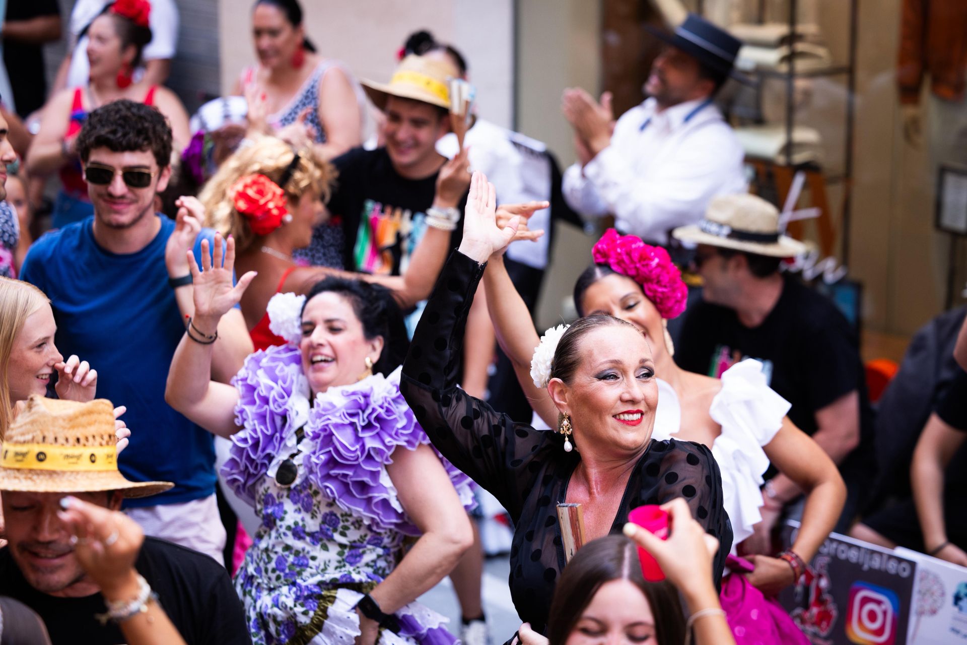 Las mejores fotos del domingo 17 en la Feria de Málaga 2025