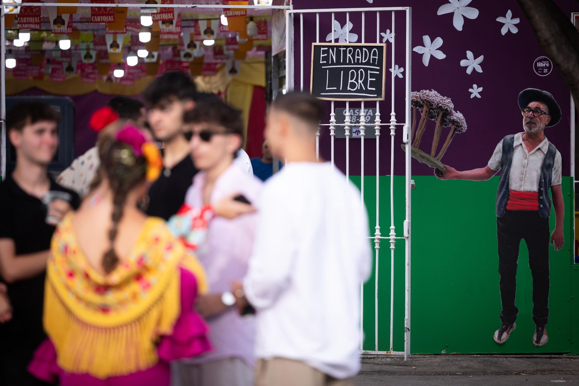 Las mejores fotos de la Feria de Málaga 2025 del lunes 18 de agosto