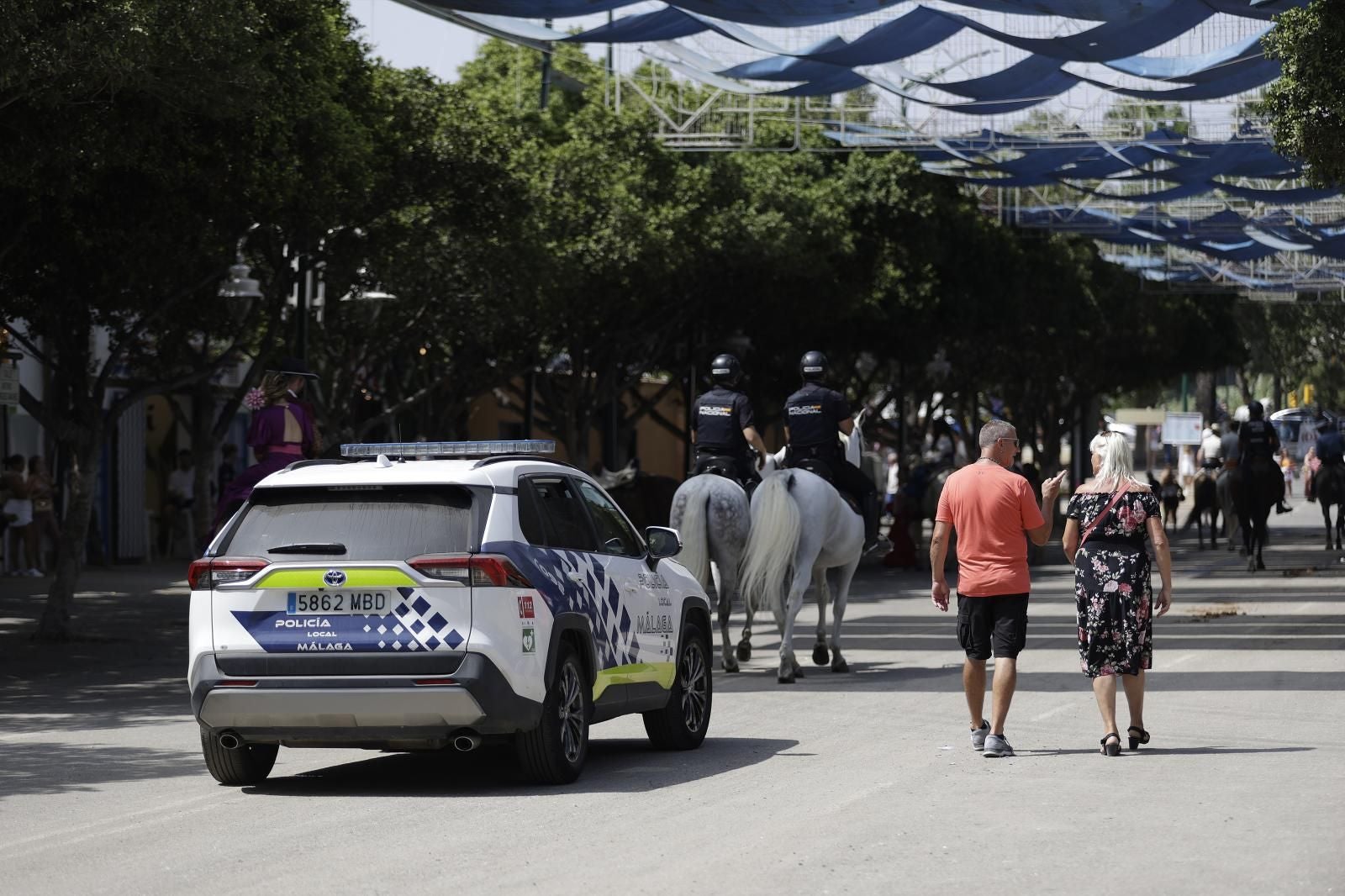 Imagen de archivo de agentes de Policía Local en Cortijo de Torres