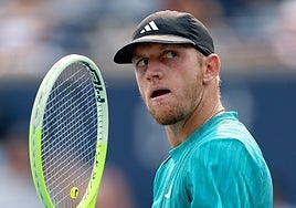 Alejandro Davidovich, en un partido reciente.