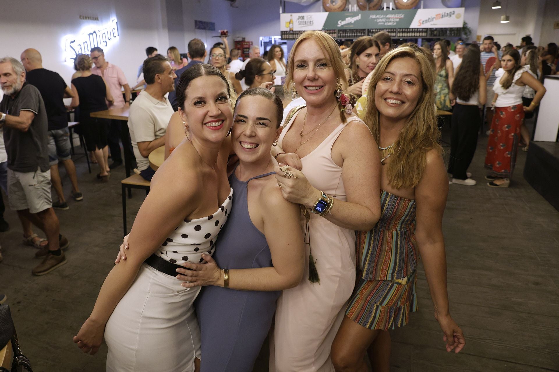 La Feria de Málaga, en la caseta de San Miguel