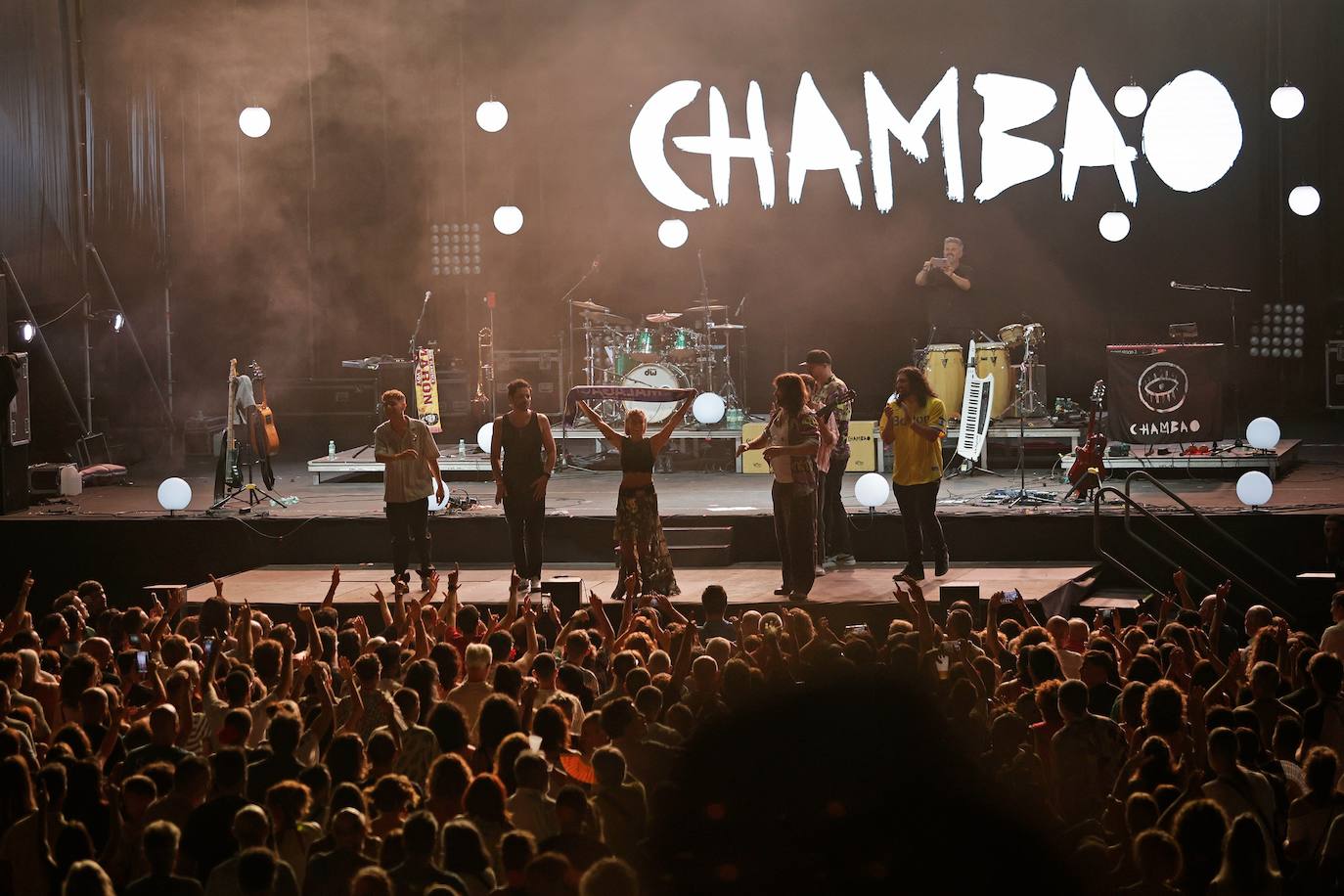 Las mejores imágenes del concierto de Chambao en la Feria de Málaga 2025