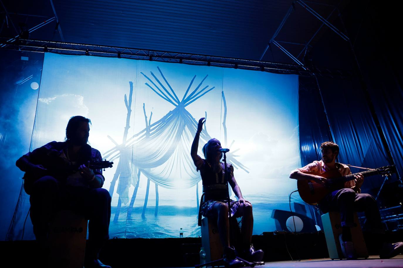 Las mejores imágenes del concierto de Chambao en la Feria de Málaga 2025