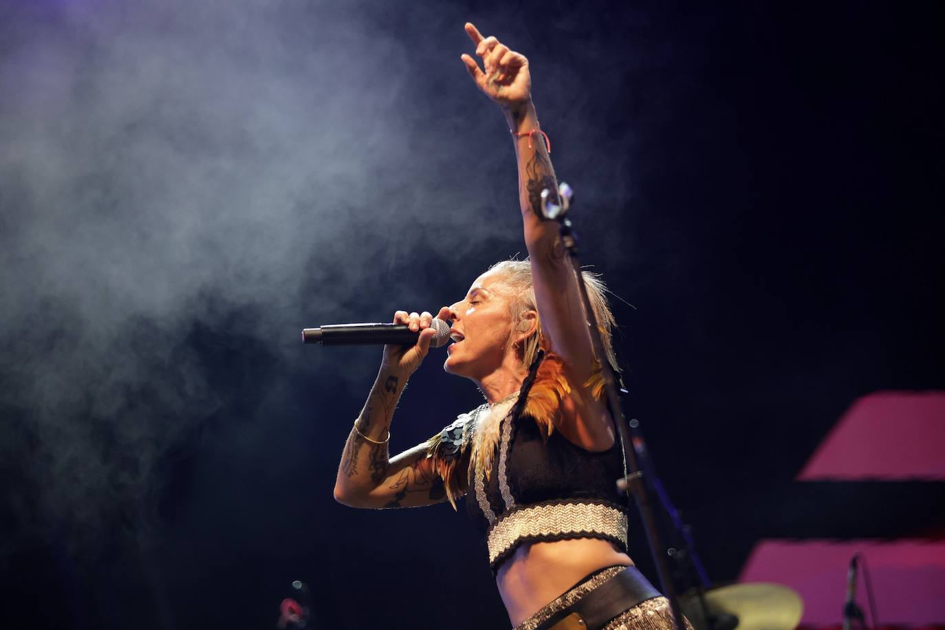 Las mejores imágenes del concierto de Chambao en la Feria de Málaga 2025