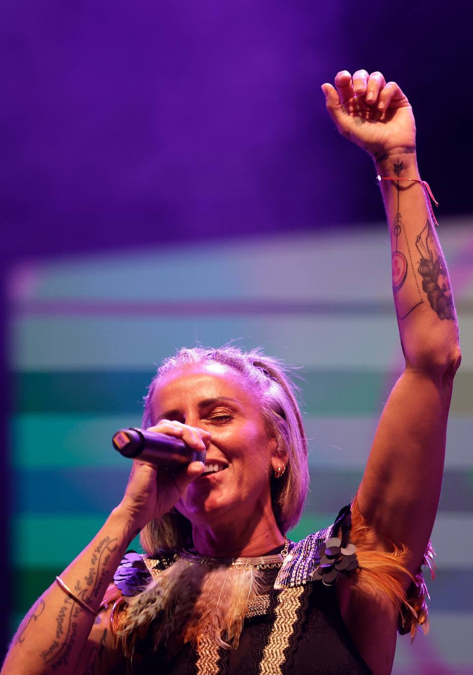 Las mejores imágenes del concierto de Chambao en la Feria de Málaga 2025